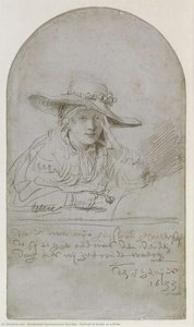 Portrait De Saskia En Mariée — Rembrandt Van Rijn