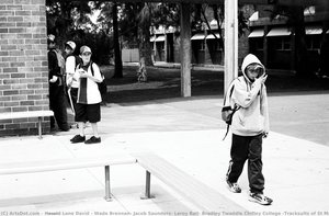 Wade Brennan, Jacob Saunders, Leroy Ball, Bradley Twaddle Chifley College (tracksuits Of St Marys Series) — Harold Lane David
