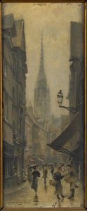 Rue Des Boucheries Saint Ouen À Rouen — Léon Jules Lemaître
