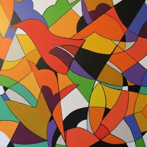 Chromatic Labyrinth: A Singular Mosaic Of Prismatic Cells And Interlocking Kinetic Forms — Jean-paul Blanchet