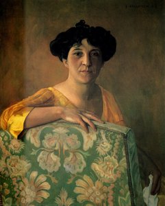Portrait De Gabrielle Vallotton — Félix Vallotton