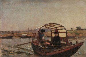 On The Sandbank, Douro — António Carvalho Da Silva Porto
