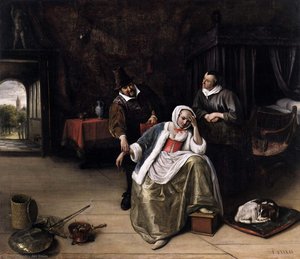 The Lovesick Maiden — Jan Steen