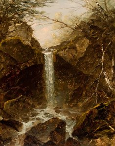 Waterfall — John Frederick Kensett