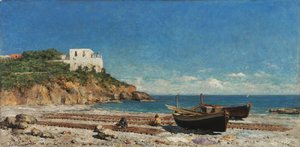 A Port (mending The Nets - Italy) — António Carvalho Da Silva Porto