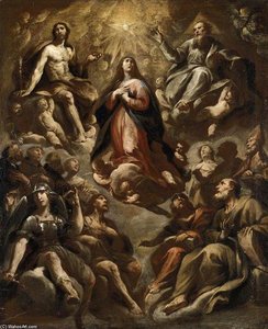 Assumption Of The Virgin — Andrea Vaccaro