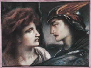 Mercury And Persephone — Simeon Solomon