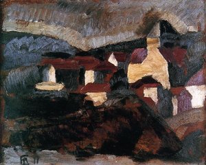 Houses At La Ferté-sous-juarre — Roger De La Fresnaye