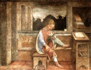 The Young Cicero Reading — Vincenzo Foppa