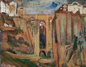 Ronda Bridge, Spain — David Bomberg