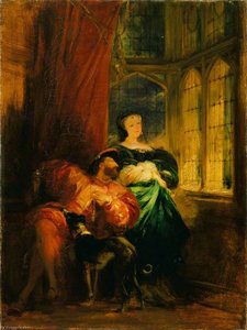 François Ier And Marguerite De Navarre — Richard Parkes Bonington