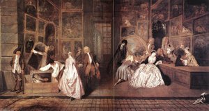 L'enseigne De Gersaint — Jean-antoine Watteau