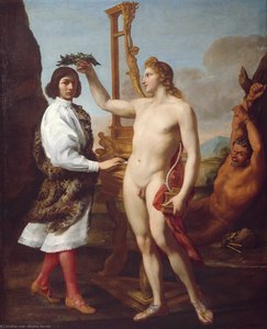 Marcantonio Pasquilini Crowned By Apollo — Andrea Sacchi