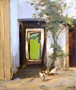 The Green Door, Culross — Robert Hope