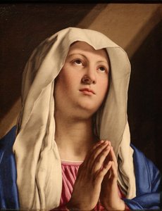 Madonna In Prayer — Giovanni Salvi Da Sassoferrato