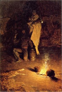 La Guardia Del Commerciante Di Whisky — Frederic Remington