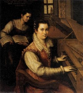 Self-portrait At The Spinet — Lavinia Fontana