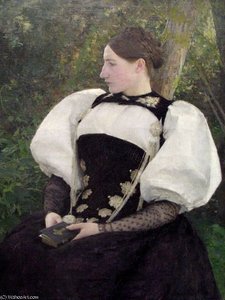 A Woman From Bern Switzerland — Pascal-adolphe-jean Dagnan-bouveret