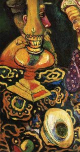 Naturaleza Muerta Con Lámpara — Marc Chagall