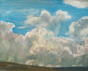 Étude De Nuages, Exmoor — Sir Alfred James Munnings