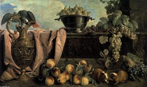Still-life With Ewer — Alexandre François Desportes