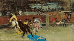 Bullfight. Wounded Picador — Μαριάνο Φορτούνη Ι Y Μαρσάλ