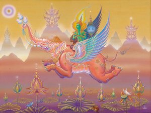 Lndra At Travatimsa Heaven — Chaloemchai Khositphiphat