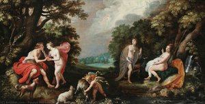 The Judgement Of Paris — Paulus Moreelse