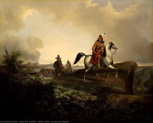 Black Knife, An Apache Warrior — Джон Мікс Стенлі