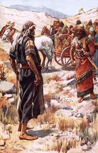 Elijah And Ahab — Harold Copping