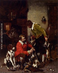 Victor Leon Return From The Shoot — Ferdinand Roybet