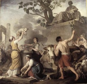Fete De Pales Oder Der Sommer — Joseph-benoît Suvée