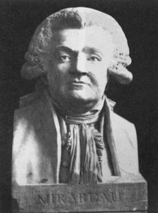 Bust Of Mirabeau — Jean-antoine Houdon