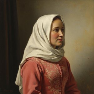 The Luminescent Gaze In Alizarin Crimson: A Singular Study Of Light And Grace — Marc Duvallier
