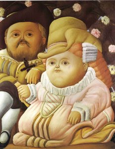 Rubens Et Sa Femme — Fernando Botero