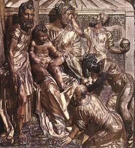 Adoration Of The Magi — Alonso Gonzalez De Berruguete