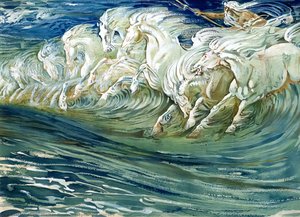 Neptune's Horses — Walter Crane