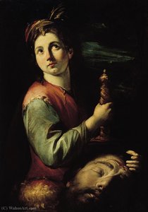 David With The Head Of Goliath — Gioacchino Assereto