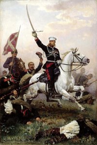 General M.d.skobelev On His Horse In The Russo-turkish War 1877/78 — Nikolai Dmitriev-orenburgsky