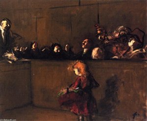 Trial Scene — Jean Louis Forain