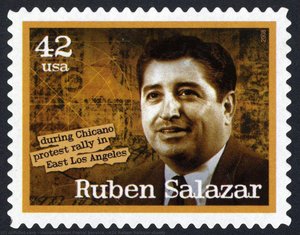 42c Ruben Salazar Stamp — United States Postal Service