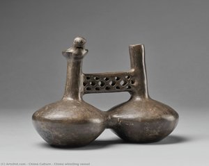 Chimú Whistling Vessel — Chimú Culture