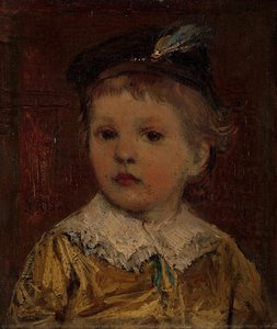 "portret Van Willem", Vermoedelijk Willem Matthijs Maris Jbzn, Zoon Van Jacob Maris, Jacob Maris, C. 1876 — Jacob Henricus Maris