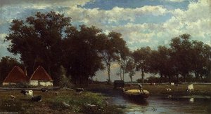 The Hay Bridge — Johan Hendrik Weissenbruch
