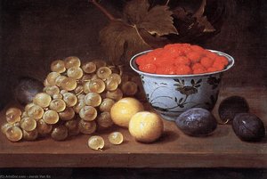 Still-life With Fruit — Jacob Foppens Van Es