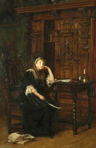 La Princesa Isabel En Prisión En St James’s — Sir John Everett Millais