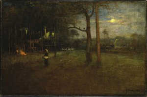 Moonlight, Tarpon Springs — George Innes