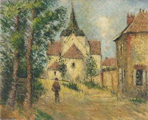 Village Street — Gustave Loiseau