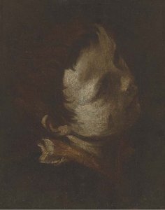 Head Of Young Boy, Looking Up And To The Right — Donato Creti