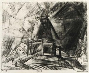 Mill — Lyonel Feininger